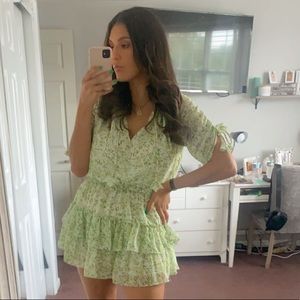 We’re All Pretty Girls green Mini Dress L